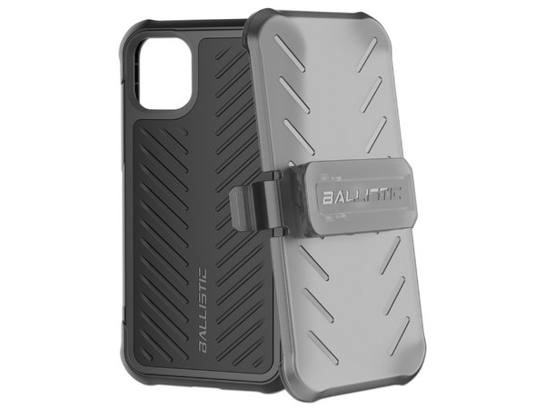 Funda Ballistic Tough Jacket Maxx para iPhone 11 Pro. Uso rudo. Color Negro.