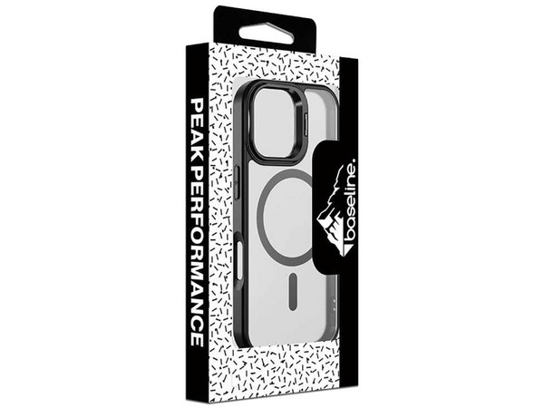 Funda Baseline InFrame para iPhone 17, Compatible con MagSafe, Color Negra.