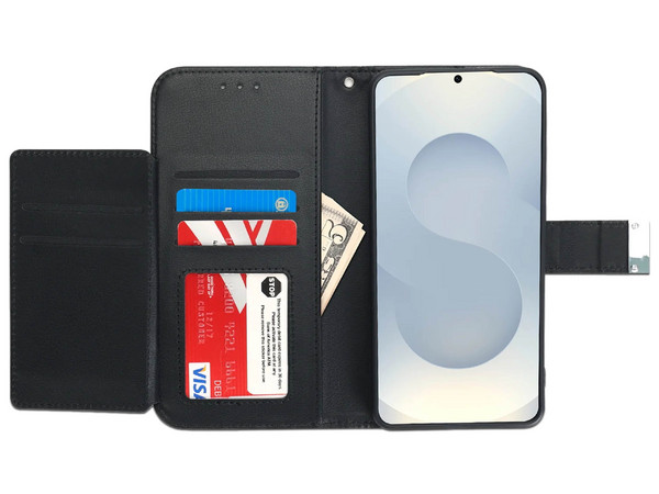 Funda Baseline tipo cartera para Samsung Galaxy S26 Ultra. Color Negro.