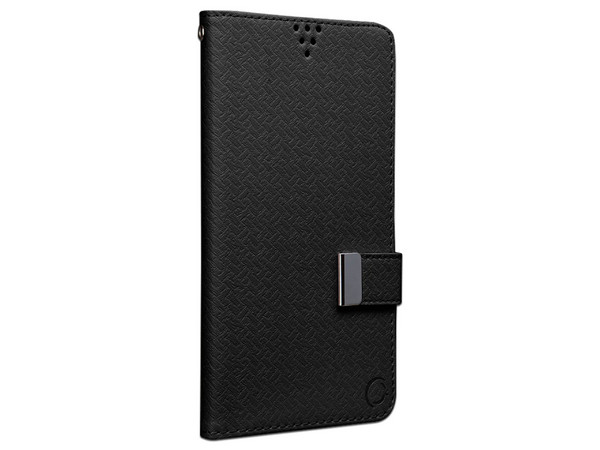 Funda Cellairis Gazette tipo folio para Samsung Galaxy Note 4. Color Negro.