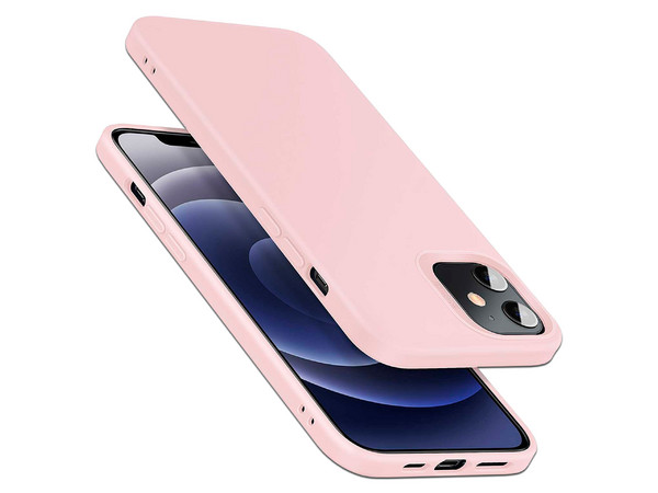 Funda ESR Cloud para iPhone 12 Mini. Color Rosa.