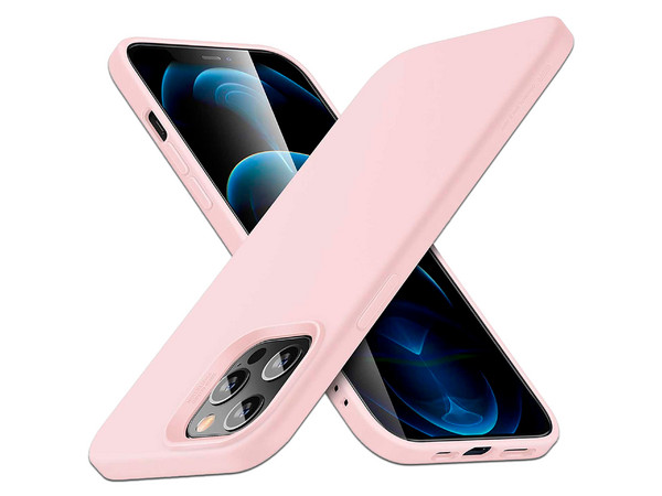 Funda ESR Cloud para iPhone 12 Pro Max. Color Rosa.