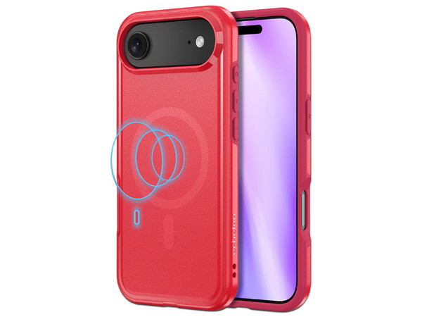Funda Echelon Fuse Mag para iPhone 17 Air. Color Rojo.