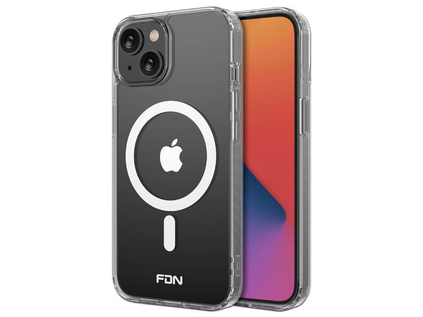 Funda FDN Case para iPhone 16e iPhone 14 y iPhone 13. Color Transparente.