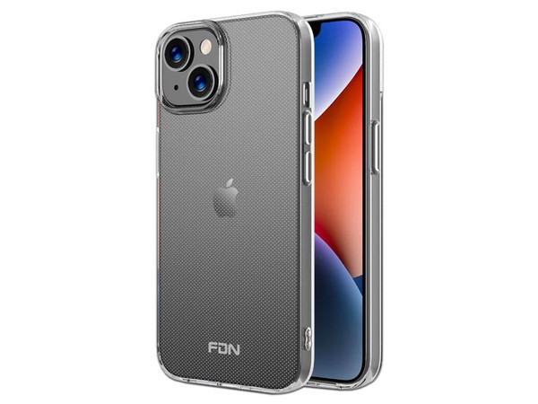 Funda FDN Candy para iPhone 16e iPhone 14 y iPhone 13. Color Transparente.
