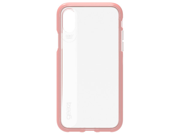 Cubierta Protectora Gear4 Windsor para iPhone X. Color Rosa.
