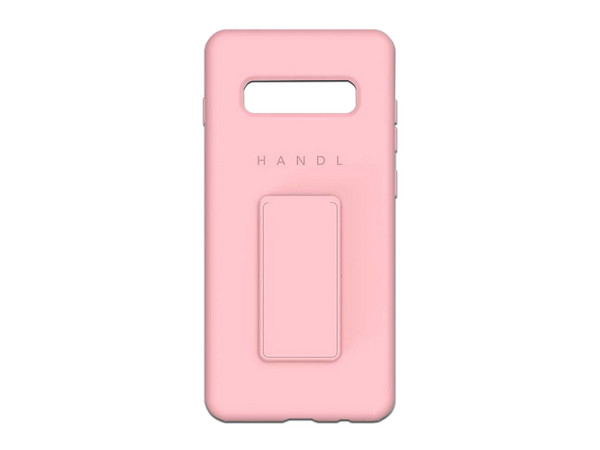 Funda Handl Soft Touch para Samsung Galaxy S10+. Color Rosa.
