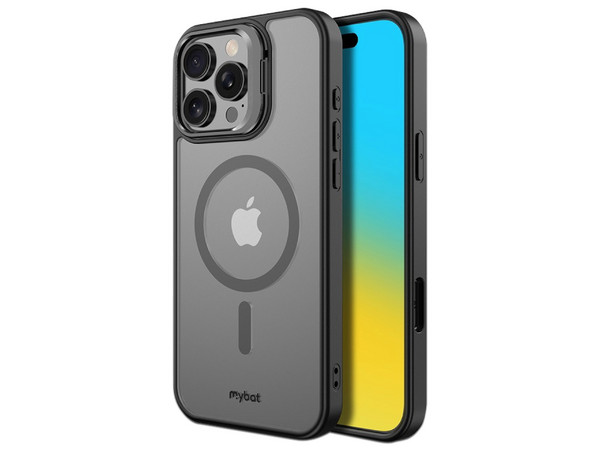Funda MyBat InFrame Mag para iPhone 16 Pro Max. Color Negro.
