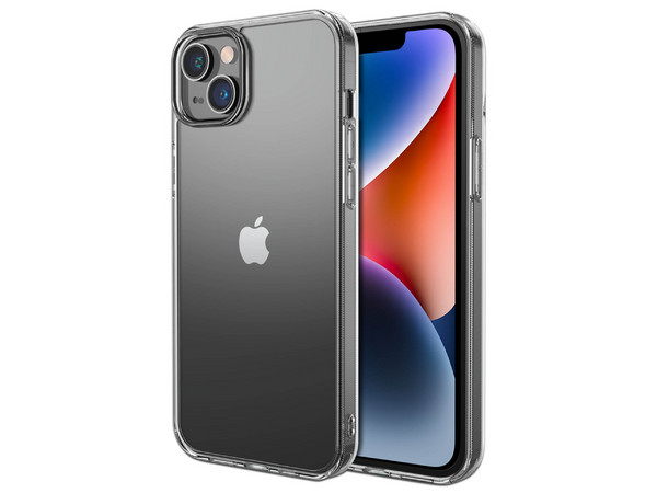 Funda MyBat Savvy de cristal para iPhone 16e iPhone 14 y iPhone 13. Color Transparente.