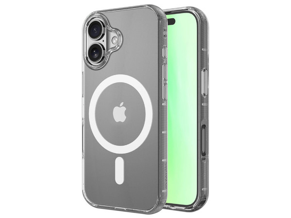 Funda MYBAT Savvy para iPhone 17. Color Transparente.