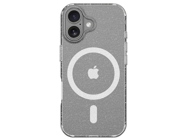Funda MyBat Savvy para iPhone 17. Color Brillos Transparente.