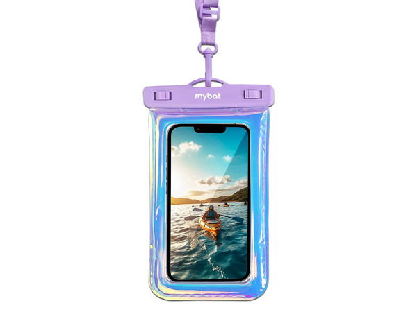 Funda Impermeable MyBat UNIWTPF081 Universal con Colgante. Color Tornasol.