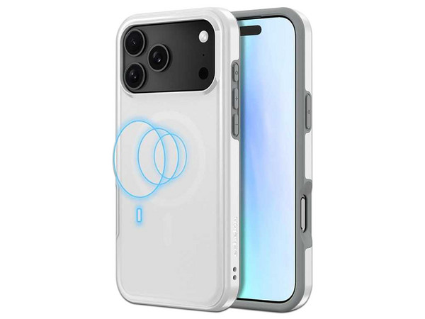 Funda Echelon Fuse Mag para iPhone 17 Pro Max. Color Blanco.