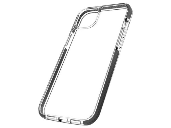Funda Prodigee Safetee Steel para iPhone 15 Plus y iPhone 14 Plus. Color Negro.
