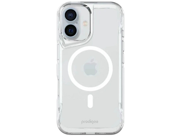 Funda Prodigee SuperHero Mag para iPhone 17 compatible con MagSafe. Color Transparente.