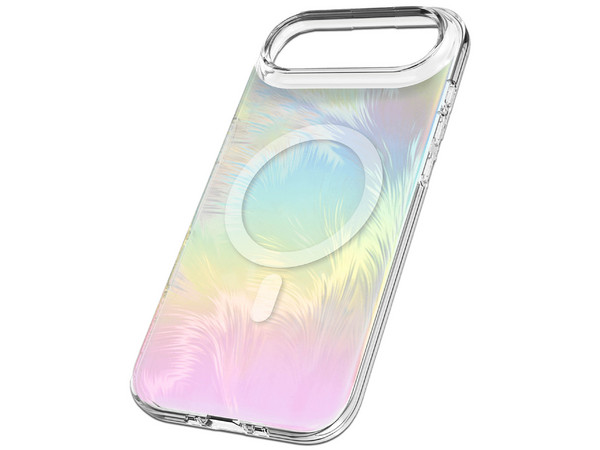 Funda Prodigee Pampas Mag para iPhone 17 Air compatible con MagSafe. Color Ice.