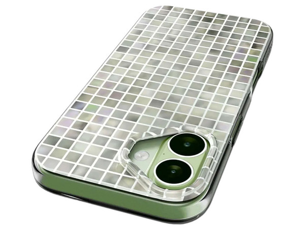 Funda Prodigee Tile Mag para iPhone 17. Color Iridiscente.