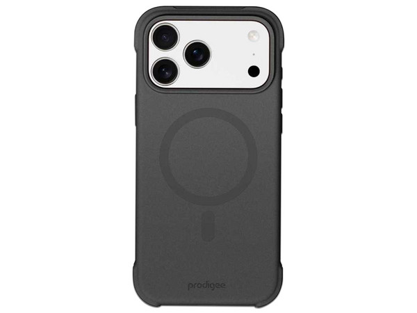 Funda Prodigee Blackout para iPhone 17 Pro compatible con MagSafe. Color Negro.