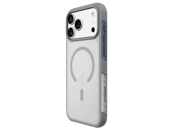 Funda Prodigee Jogger Mag para iPhone 17 Pro compatible con MagSafe. Color Gris.