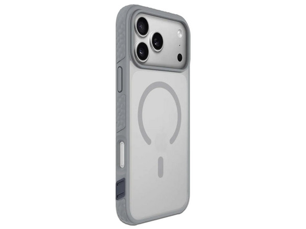 Funda Prodigee Jogger Mag para iPhone 17 Pro compatible con MagSafe. Color Gris.