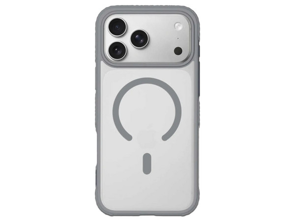 Funda Prodigee Jogger Mag para iPhone 17 Pro compatible con MagSafe. Color Gris.