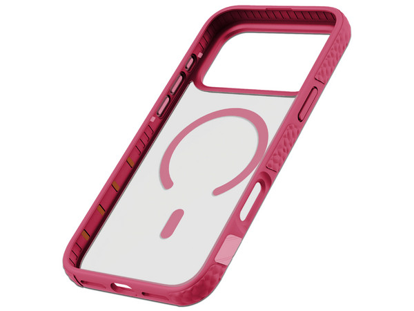 Funda Prodigee Jogger Mag para iPhone 17 Pro compatible con MagSafe. Color Rosa.