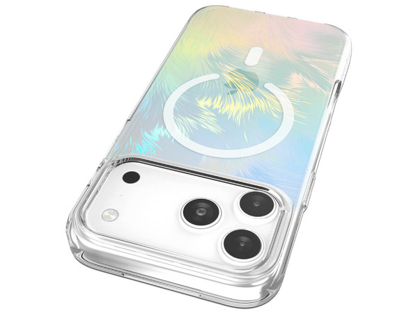 Funda Prodigee Pampas Mag para iPhone 17 Pro compatible con MagSafe. Color Ice.