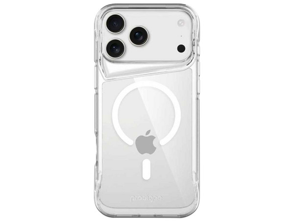 Funda Prodigee SuperHero Mag para iPhone 17 Pro compatible con MagSafe. Color Transparente.
