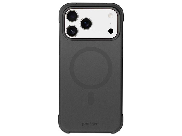 Funda Prodigee Blackout para iPhone 17 Pro Max compatible con MagSafe. Color Negro.
