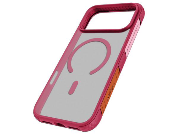 Funda Prodigee Jogger Mag para iPhone 17 Pro Max compatible con MagSafe. Color Magenta.