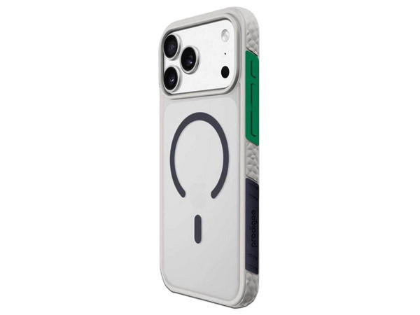 Funda Prodigee Jogger Mag para iPhone 17 Pro Max compatible con MagSafe. Color Gris.
