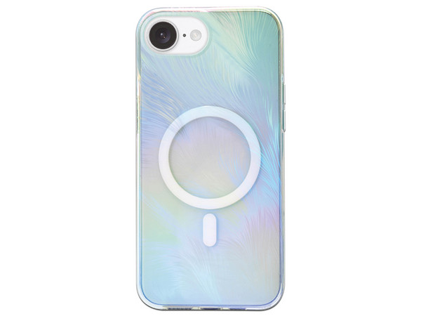 Funda Prodigee Pampas Mag para iPhone 16e compatible con MagSafe. Color Ice.

