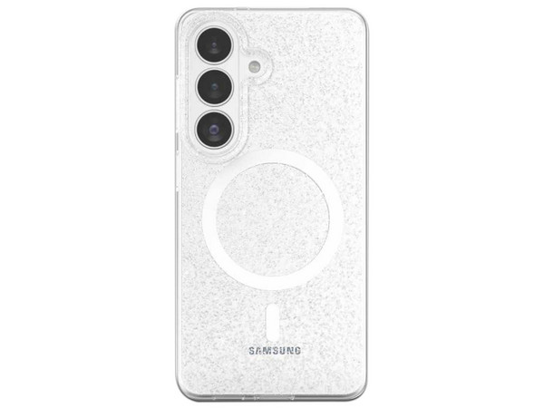 Funda Prodigee SuperStar Mag para Samsung Galaxy S26+ compatible con carga inalámbrica. Color Transparente.
