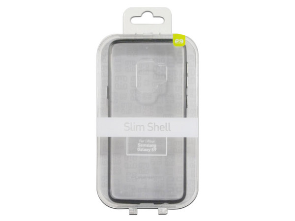 Funda PureGear Slim Shell para Samsung Galaxy S9. Color Negro.

