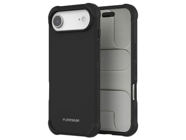 Funda PureGear Dualtek Mag para iPhone 17 Air compatible con MagSafe. Color Negro.
