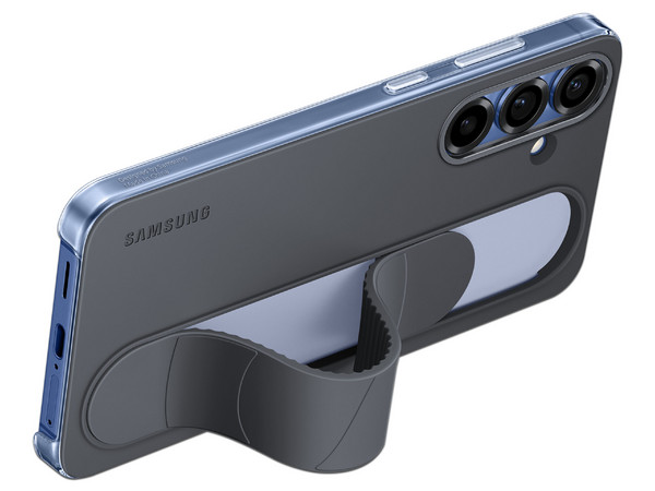 Funda Samsung Standing Grip para Samsung Galaxy S25+ con agarre. Color Negro.