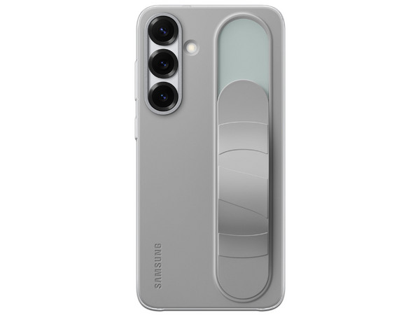 Funda Samsung Standing Grip para Samsung Galaxy S25+ con agarre. Color Gris.