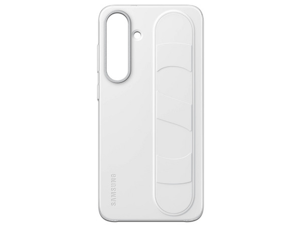Funda Samsung Standing Grip para Galaxy S25+. Color Blanco.
