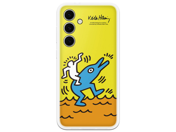 Funda Samsung Flipsuit para Samsung Galaxy S24 FE. Color Amarillo.