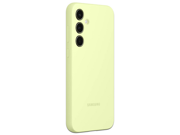 Funda Samsung de silicón para Galaxy A35. Color Lima.
