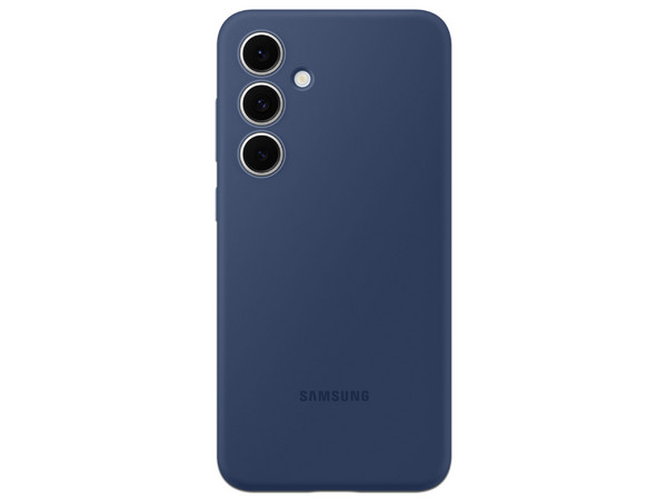Funda Samsung de silicona para Samsung Galaxy S24 FE. Color Azul.