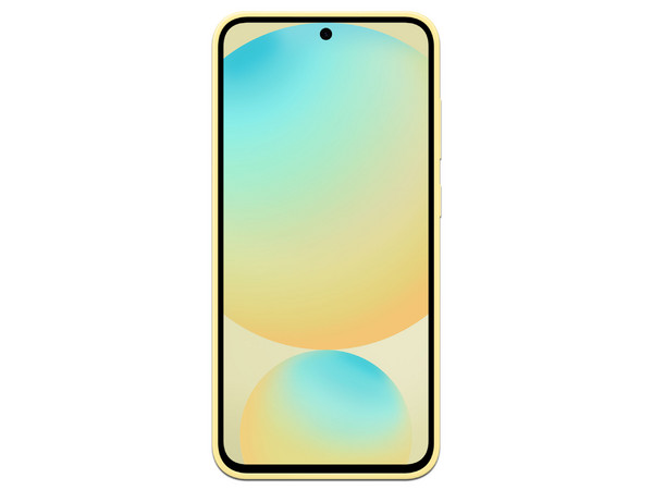Funda Samsung de silicona para Samsung Galaxy S24 FE. Color Amarillo.