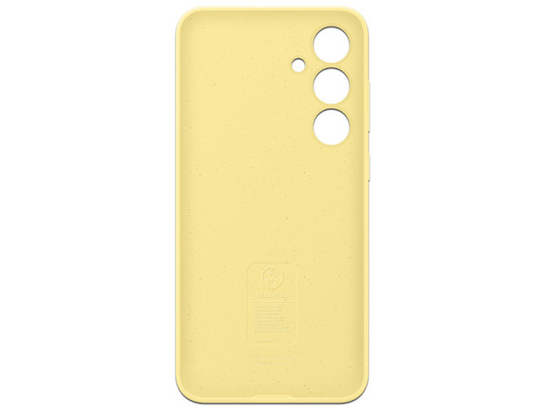 Funda Samsung de silicona para Samsung Galaxy S24 FE. Color Amarillo.