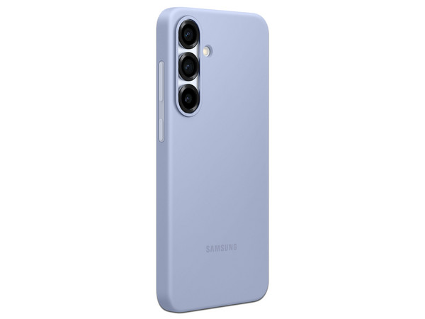 Funda Samsung Silicone para Galaxy S25+. Color Azul Claro.