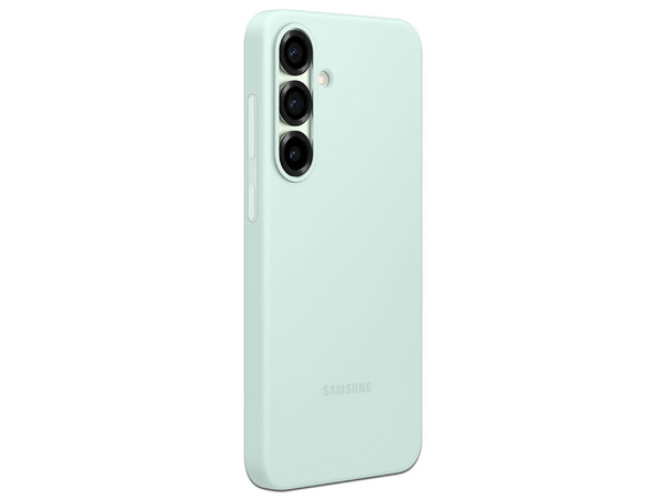 Funda Samsung Silicone para Galaxy S25+. Color Menta.