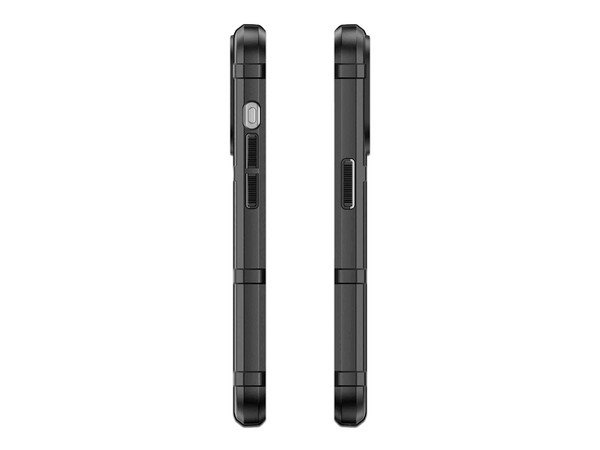 Funda Tekku Rugged Shield para iPhone 15 Pro. Color Negro.
