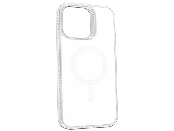 Funda Tekku GStyle para iPhone 15 Plus compatible con MagSafe. Color Transparente.

