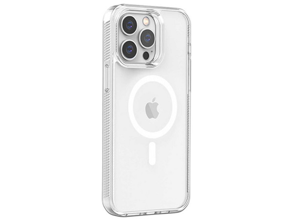 Funda Tekku GStyle para iPhone 15 Plus compatible con MagSafe. Color Transparente.
