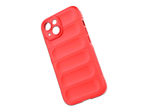 Funda Tekku TPU Phantom para iPhone 15 Plus. Color Rojo.
