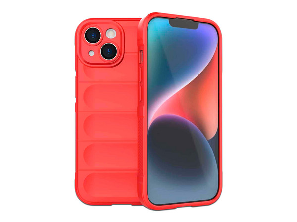 Funda Tekku TPU Phantom para iPhone 15 Plus. Color Rojo.
